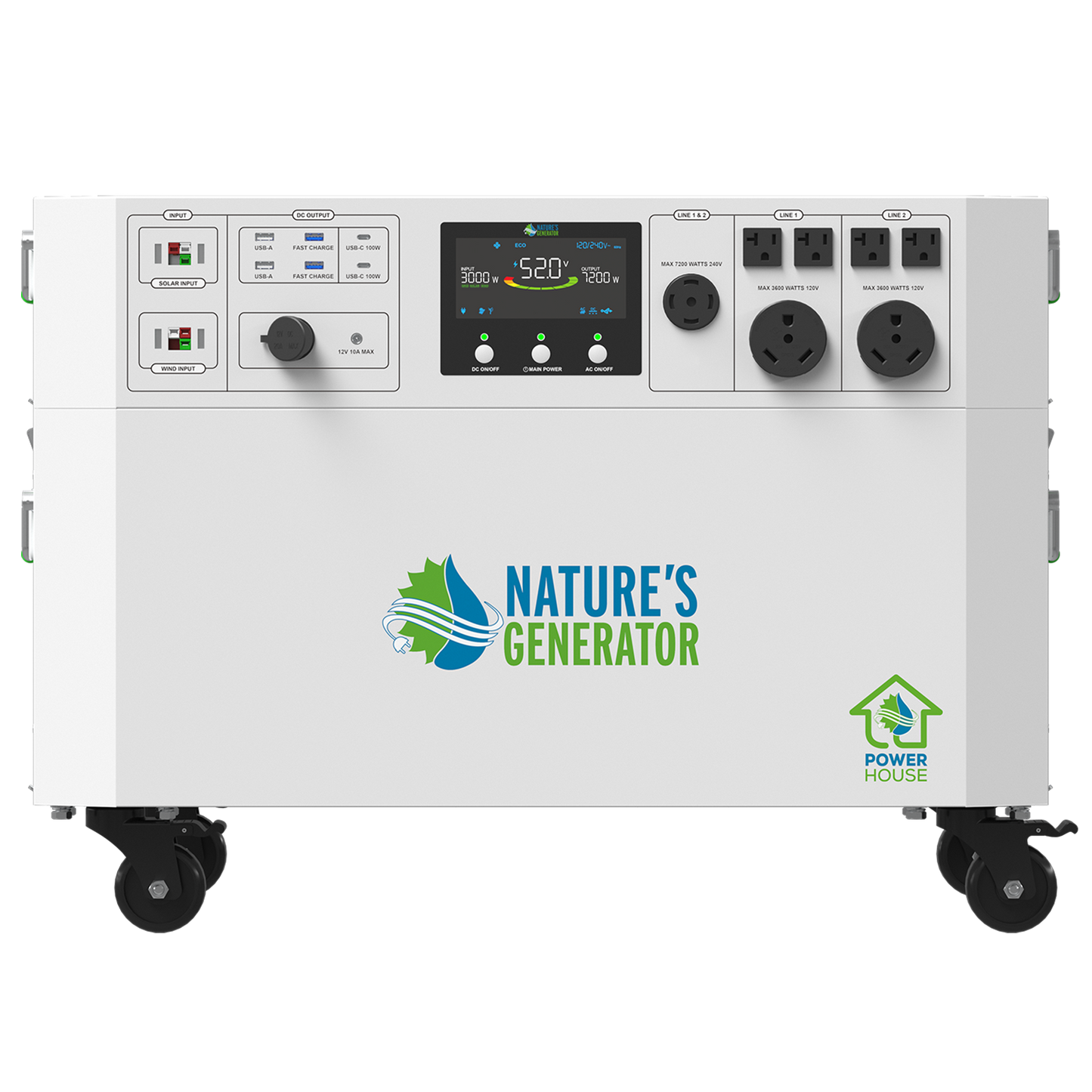 Nature's Generator  Powerhouse Gen 2 Whole Home Generator - NGPH72
