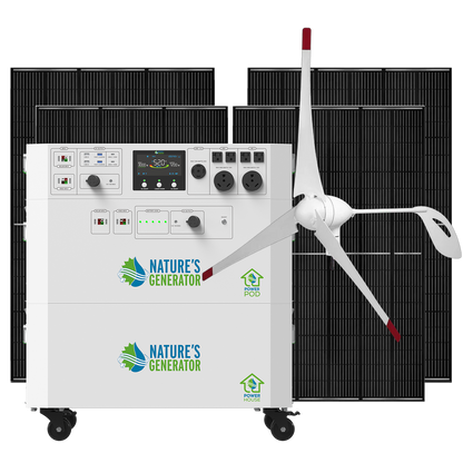 Nature's Generator  Gen 2 Solar and Wind Generator - NGPHAUW