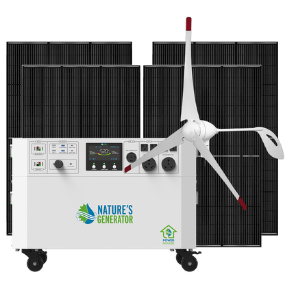 Nature's Generator  Gen 2 Solar and Wind Generator - NGPHAUW