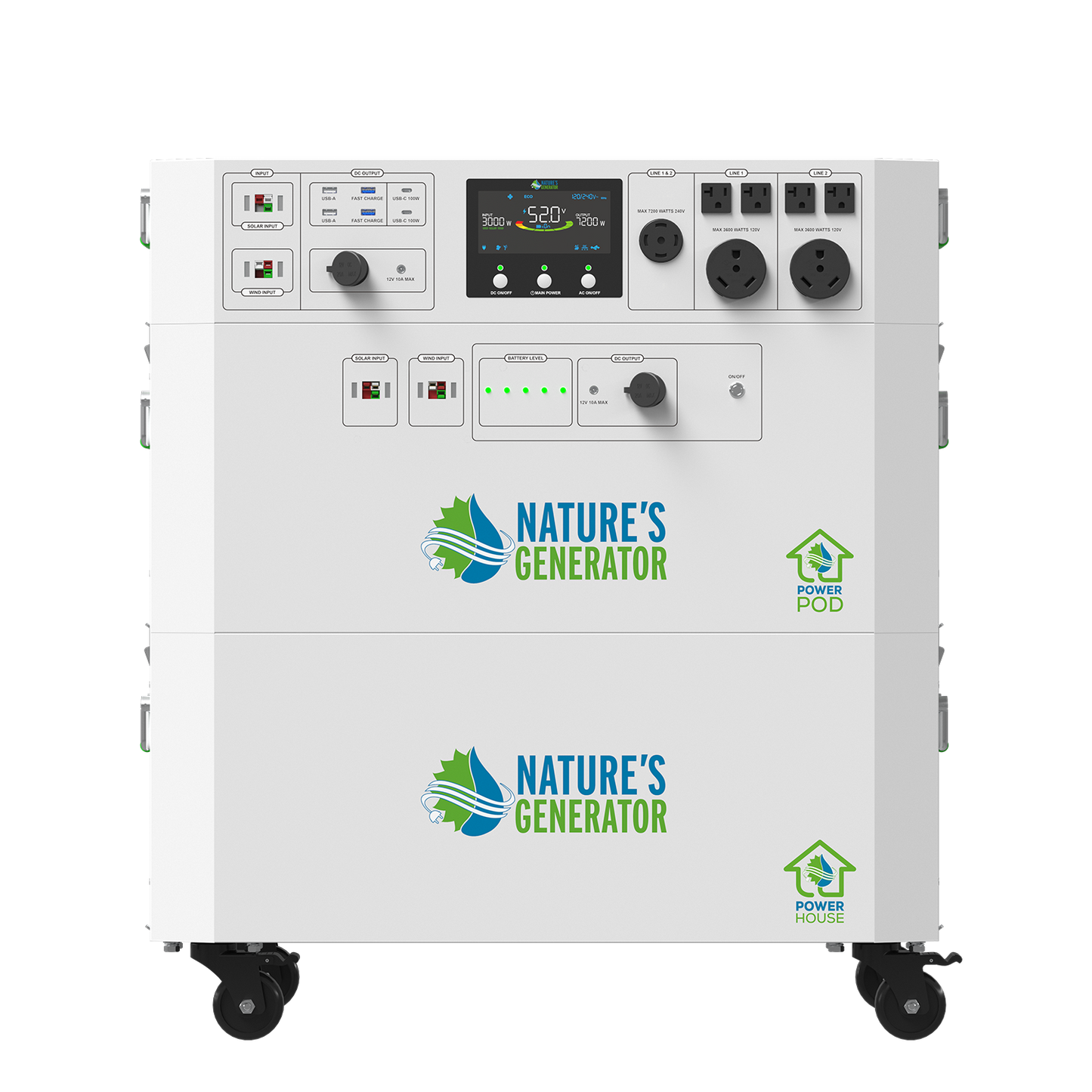 Nature's Generator  Gen 2 Whole Home Solar Generator - NGPHAU