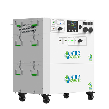Nature's Generator  Gen 2 Solar Generator and Transfer Switch - NGPHAUP