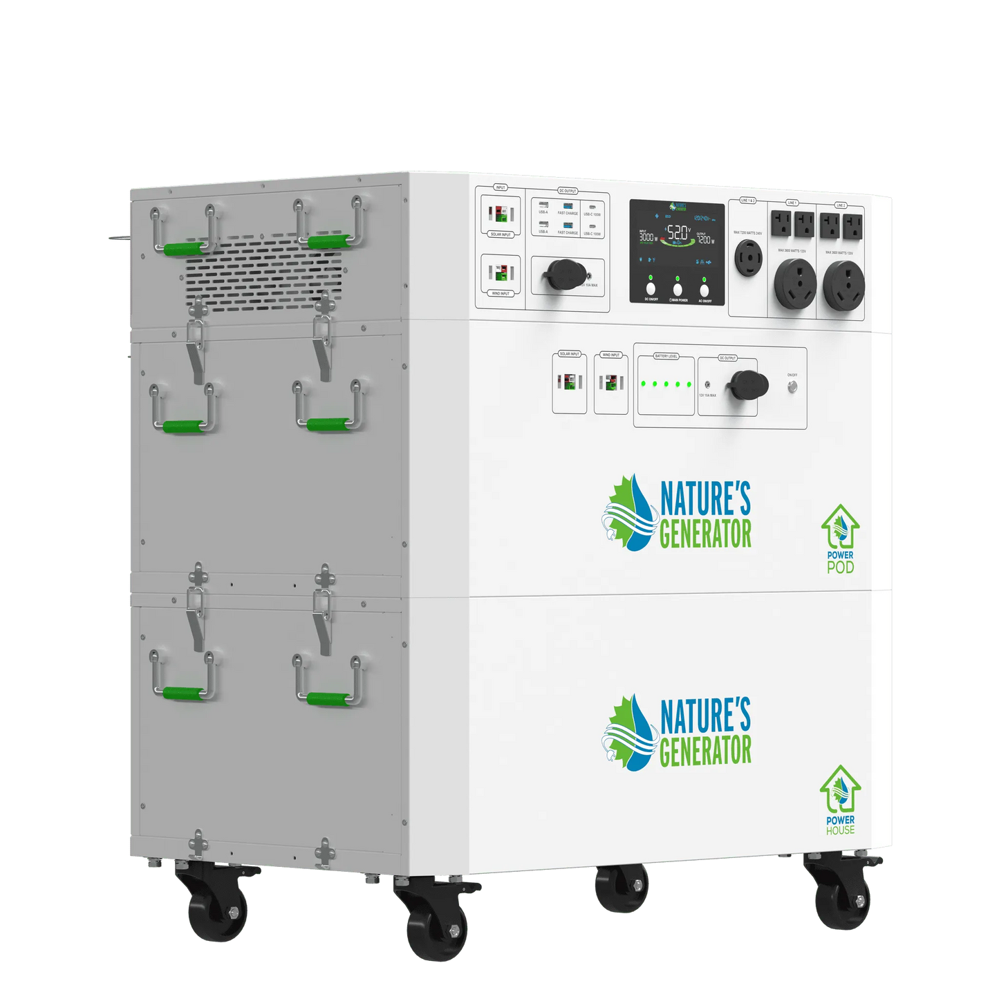 Nature's Generator  Powerhouse Gen 2 Whole Home Generator - NGPH72