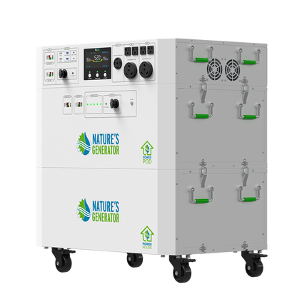 Nature's Generator  Gen 2 Solar Generator and Transfer Switch - NGPHAUP