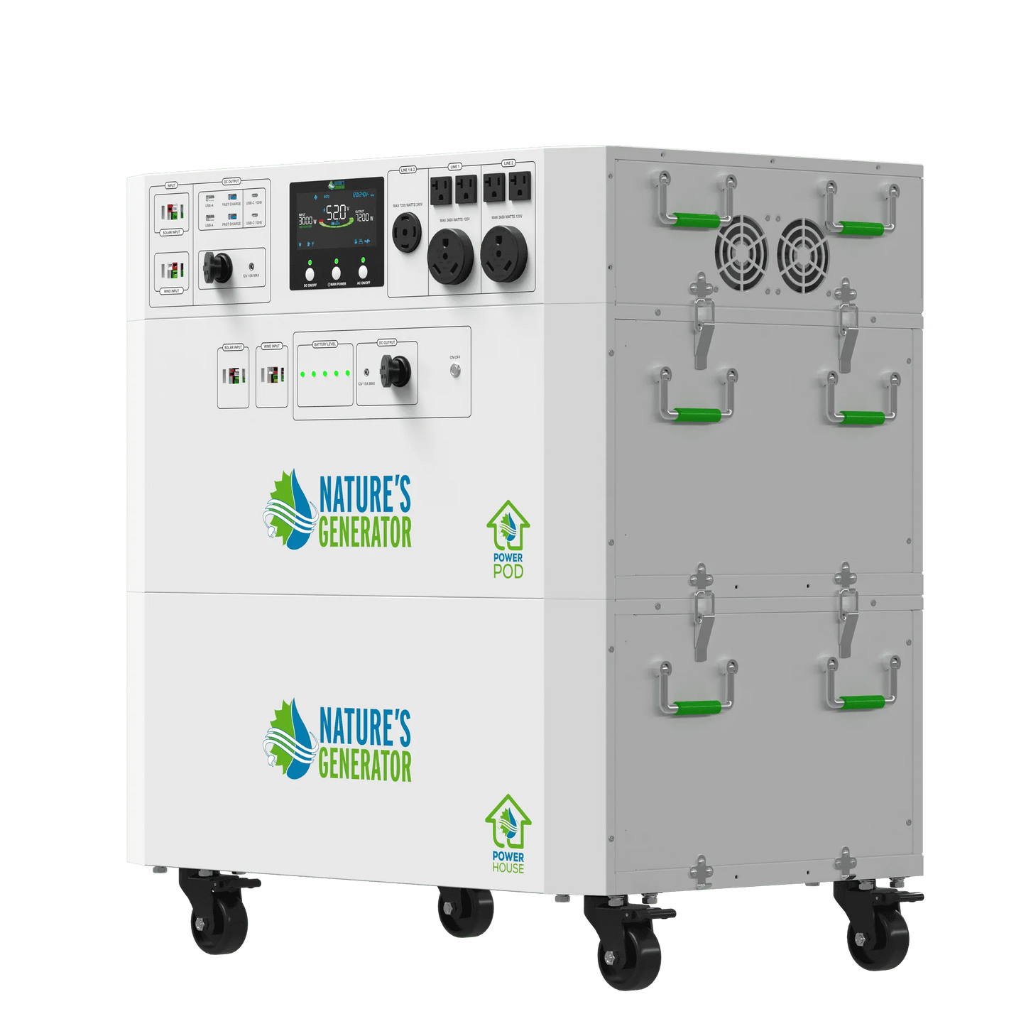 Nature's Generator  Powerhouse Gen 2 Whole Home Generator - NGPH72