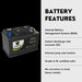 PowerTex Batteries BCI Group 48 / H6 Lithium LiFePO4 Automotive Battery - PTLG48 - Backyard Provider