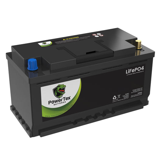 PowerTex Batteries 12V 60Ah Marine Cranking / Starting Battery - PTLG49-Marine