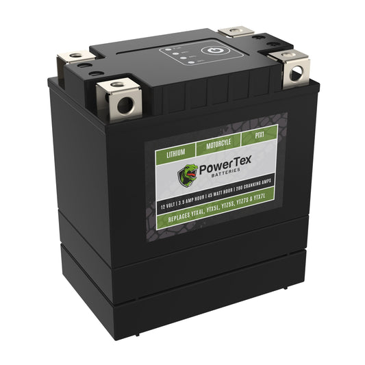 PowerTex Batteries YTZ8V LiFePO4 Lithium Iron Phosphate Motorcycle Battery