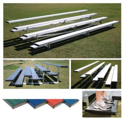 Bleacher Preferred Powder Coated Low Rise - LR0408CP
