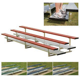 Preferred Stationary Aluminum Bleachers with Color - 25668PS