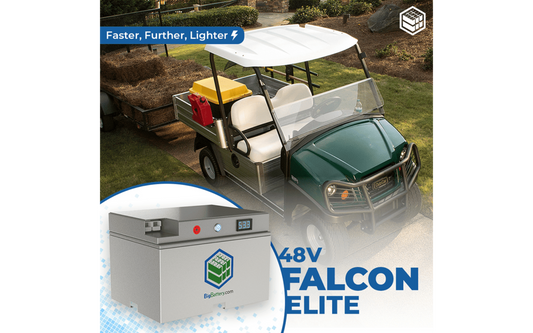 Big Battery 48V 2X FALCON ELITE KIT – LiFePO4 – 122Ah – 6.12kWh - K0694
