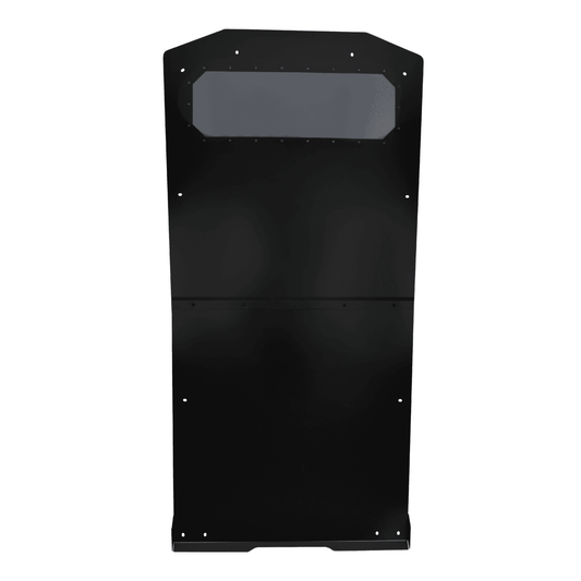 Moto Armor Polaris RZR Turbo S 4-Seat Aluminum Roof with Sunroof (2019+) - MA-TURS-RF-4-AL-BLK