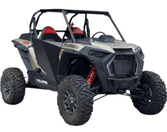 Moto Armor Polaris RZR XP 1000, XP Turbo, & Turbo S 2-Seat Aluminum Doors (2014+) - MA-RZ2-BLK