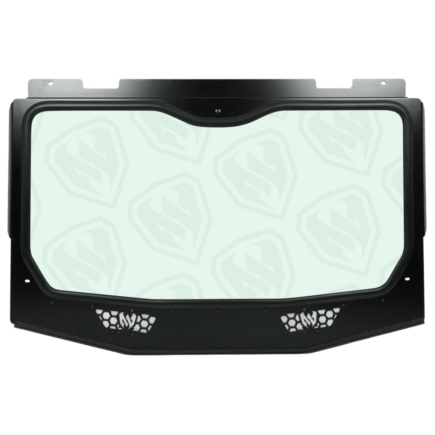 Moto Armor Polaris RZR XP 1000 Full Glass Windshield (2024+ Model Only) - MA-RZXP-WS-GLS-BLK-Y