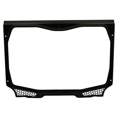 Moto Armor Polaris RZR Pro XP / Turbo R / Pro R Full Glass Windshield for VOODOO Riders Cage - MA-VOODOOPRO-WS-GLS-BLK-Y