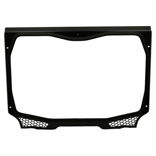 Moto Armor Polaris RZR Pro XP / Turbo R / Pro R Full Glass Windshield for VOODOO Riders Cage - MA-VOODOOPRO-WS-GLS-BLK-Y
