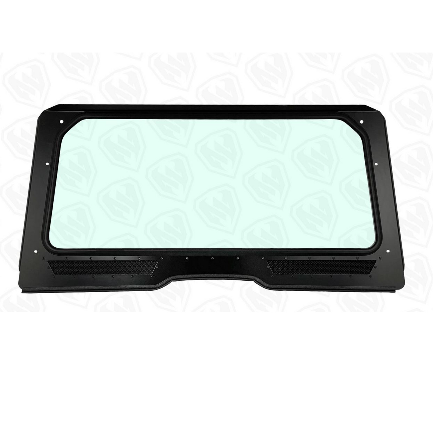 Moto Armor Yamaha Wolverine Rmax 1000 Glass Windshield (2021-2022) - MA-RMAX-WS-GLS-BLK-B-Y