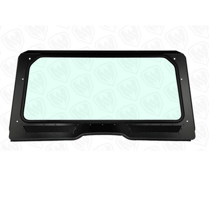 Moto Armor Yamaha Wolverine Rmax 1000 Glass Windshield (2021-2022) - MA-RMAX-WS-GLS-BLK-B-Y