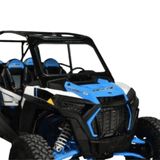 UTVZILLA Polaris RZR Turbo S Full Glass Windshield (2018+) - ZL-TURS-WS-GLS-BLK-Y