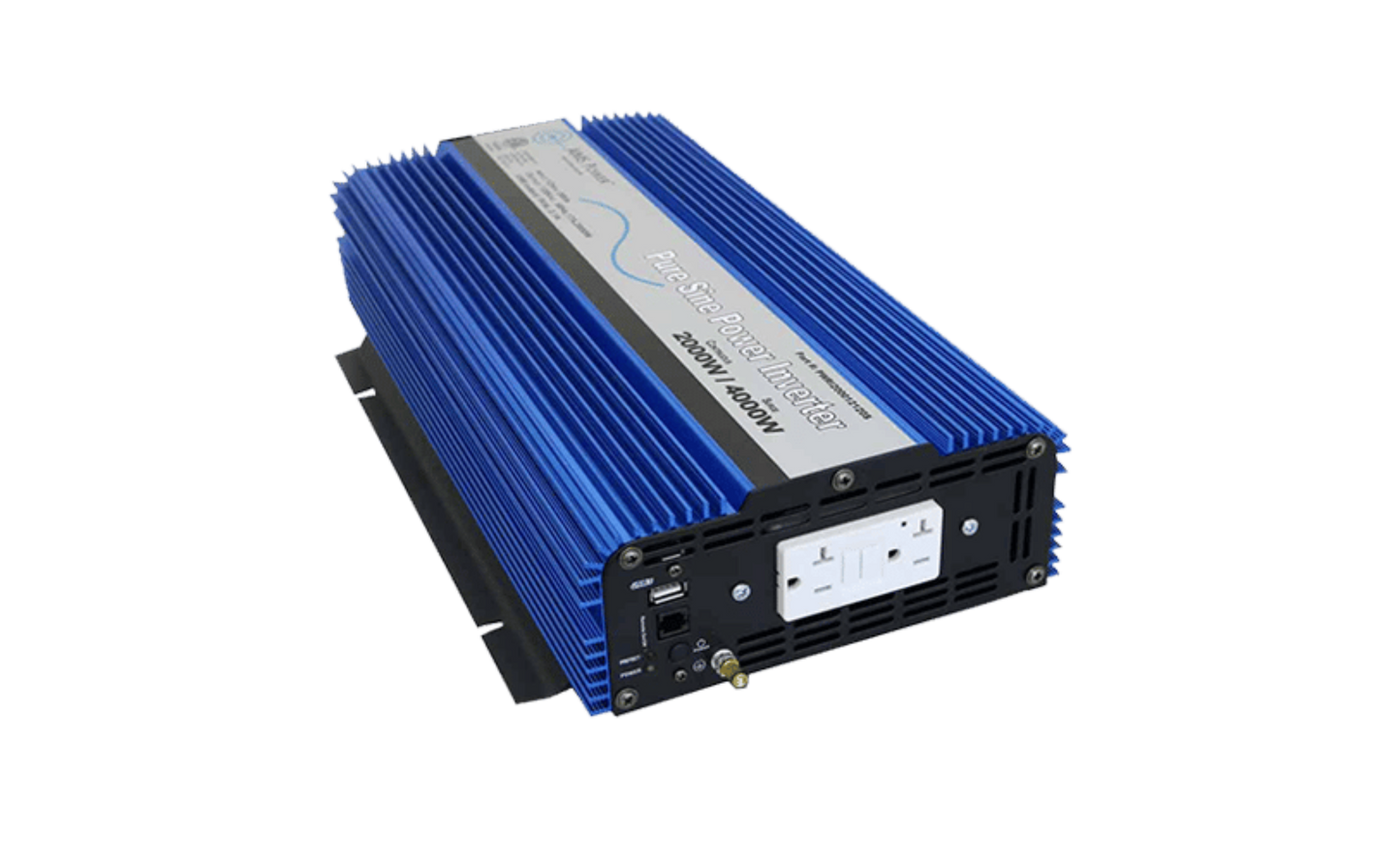 Big Battery Aims 2000 Watt Pure Sine Wave Inverter ETL Listed to UL 458 - INV006