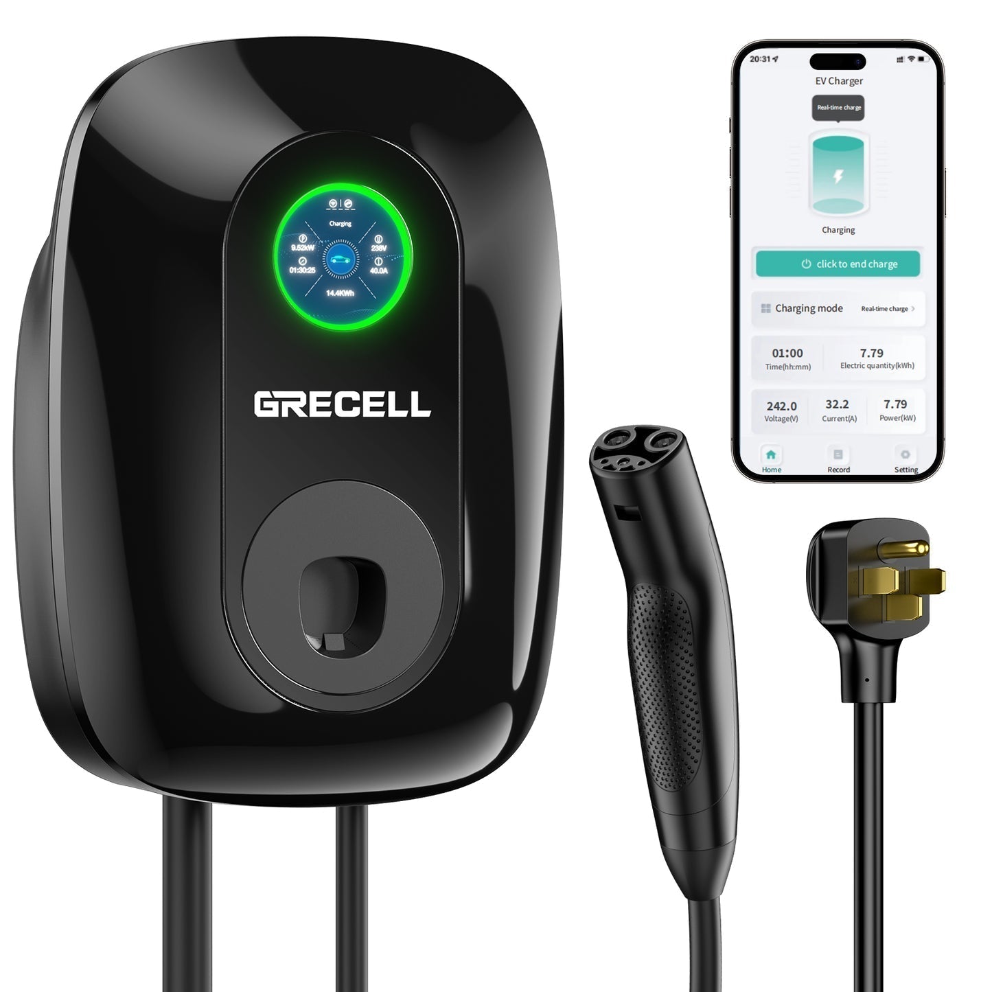 GRECELL 48A Wall Charger for Tesla - QPQCC0006AGE
