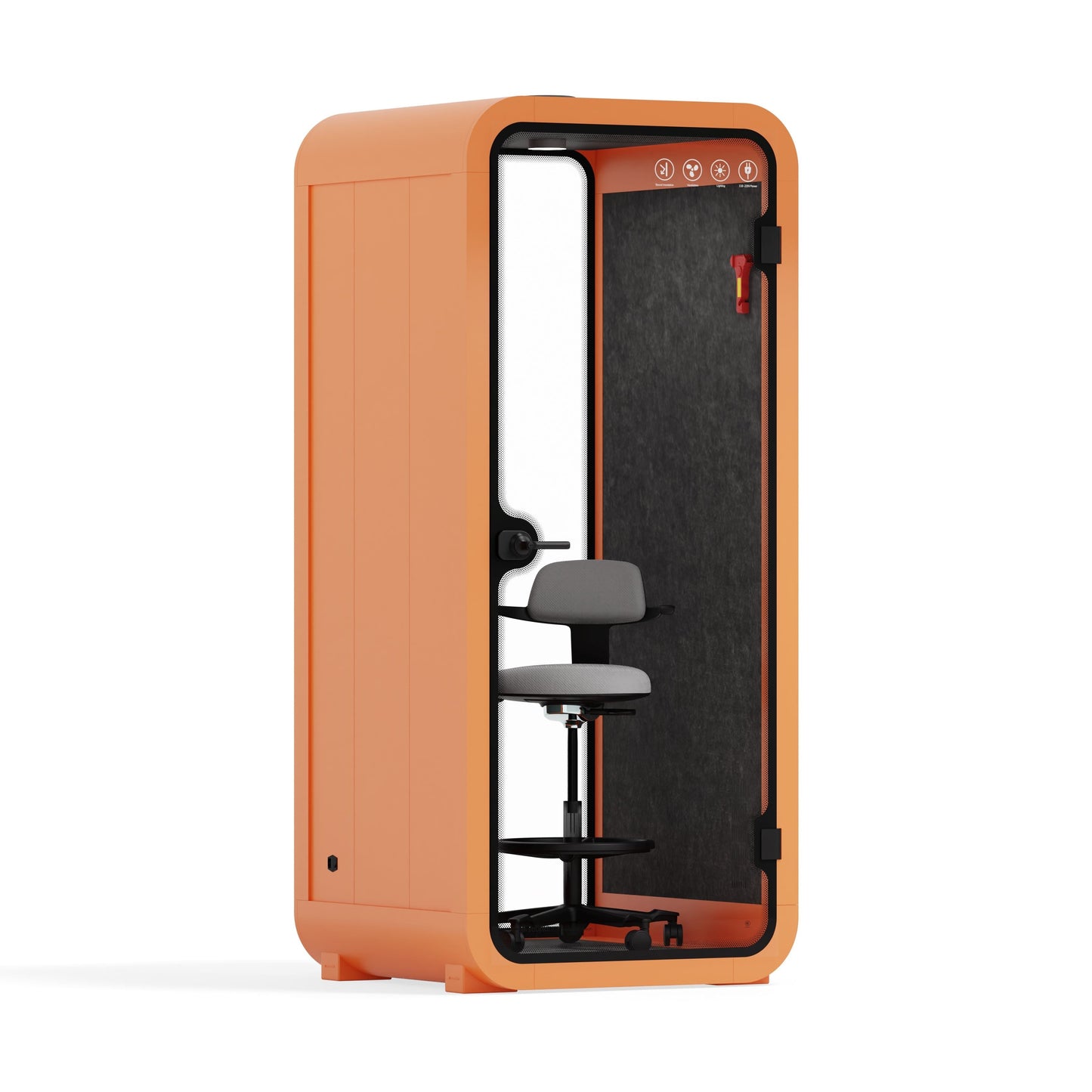 Sound Box Office Pod Quell Acoustic - S-S115-DRK-GREY-SY-01-TUL-STOL-01