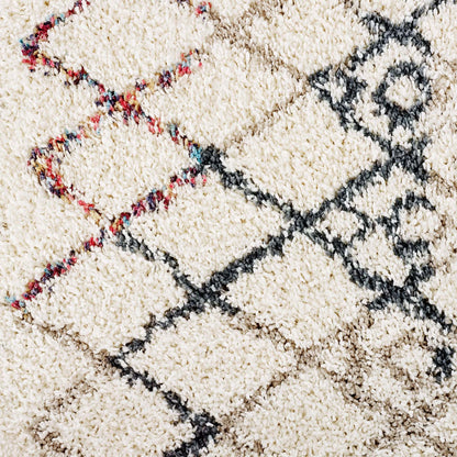 Modway furniture  Skadi Rainbow Diamond Shag Area Rug - R-1194A-810