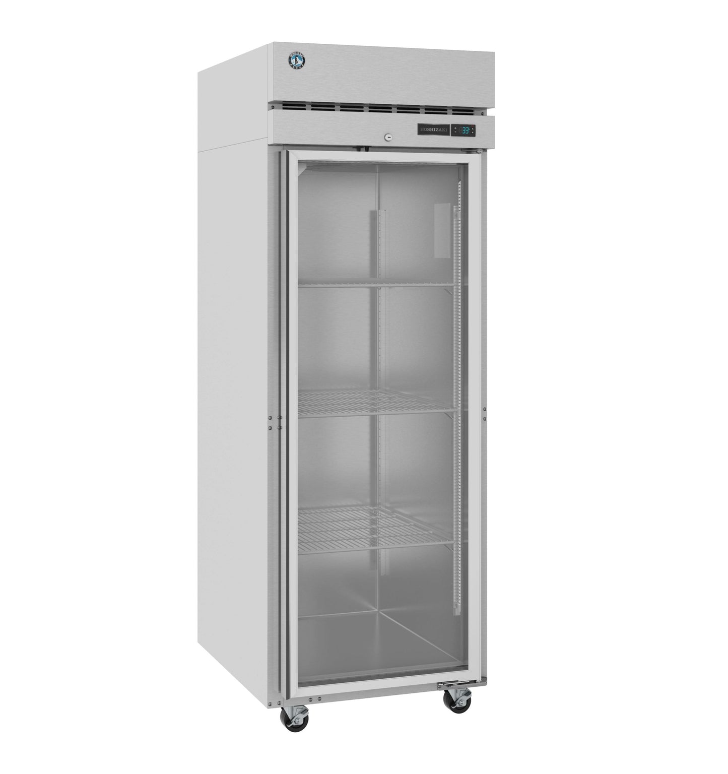 Hoshizaki R1A-FG | 28" Wide 1 Glass Door Top Mount Reach-In Refrigerator - R1A-FG