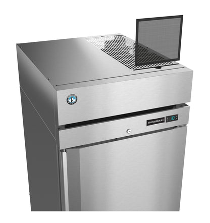 Hoshizaki R1A-FG | 28" Wide 1 Glass Door Top Mount Reach-In Refrigerator - R1A-FG