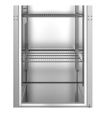 Hoshizaki F1A-HG | 28" Wide 2 Glass Door Top Mount Reach-In Freezer - F1A-HG