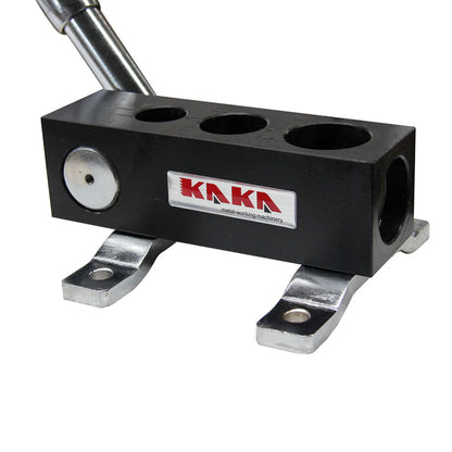 KAKA Industrial RA-2 Manual Pipe Notcher, 3/4”, 1”, 1-1/4” (Inside diameter) Notcher Capacity, Light Weight, 90 Degree High Precision Steel Tube Notcher, Steel Tube and Pipe Notcher - 176204