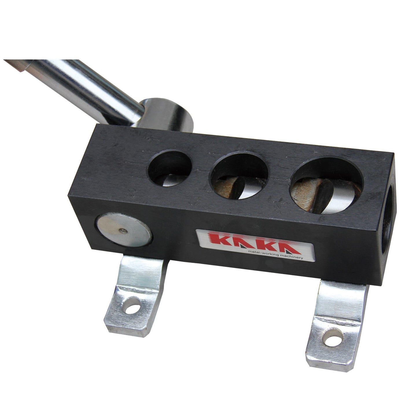 KAKA Industrial RA-5 Manual Pipe Notcher, 1", 1-1/4", 1-1/2" (Inside diameter) Notcher Capacity, Light Weight, 90 Degree High Precision Steel Tube Notcher, Steel Tube and Pipe Notcher - 176213