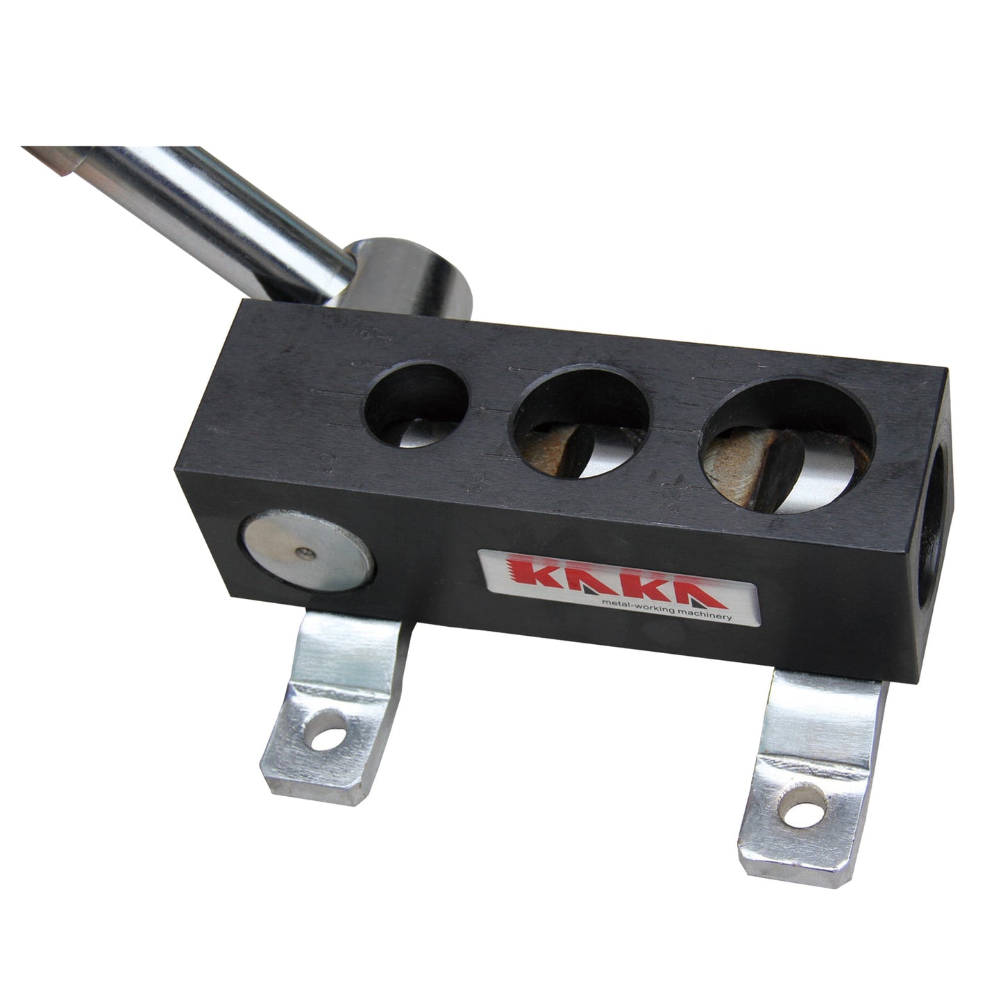 KAKA Industrial RA-7 Manual Pipe Notcher, 1", 1-1/4", 1-1/2" (Outside diameter) Notcher Capacity, Light Weight, 90 Degree High Precision Steel Tube Notcher, Steel Tube and Pipe Notcher - 176215