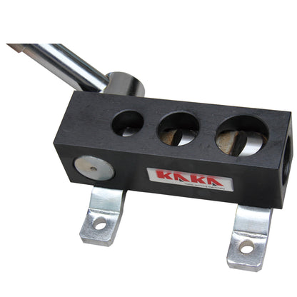 KAKA Industrial RA-9 Manual Pipe Notcher, 1", 1-1/4", 1-3/8" (Outside diameter) Notcher Capacity, Light Weight, 90 Degree High Precision Steel Tube Notcher, Steel Tube and Pipe Notcher - 176217