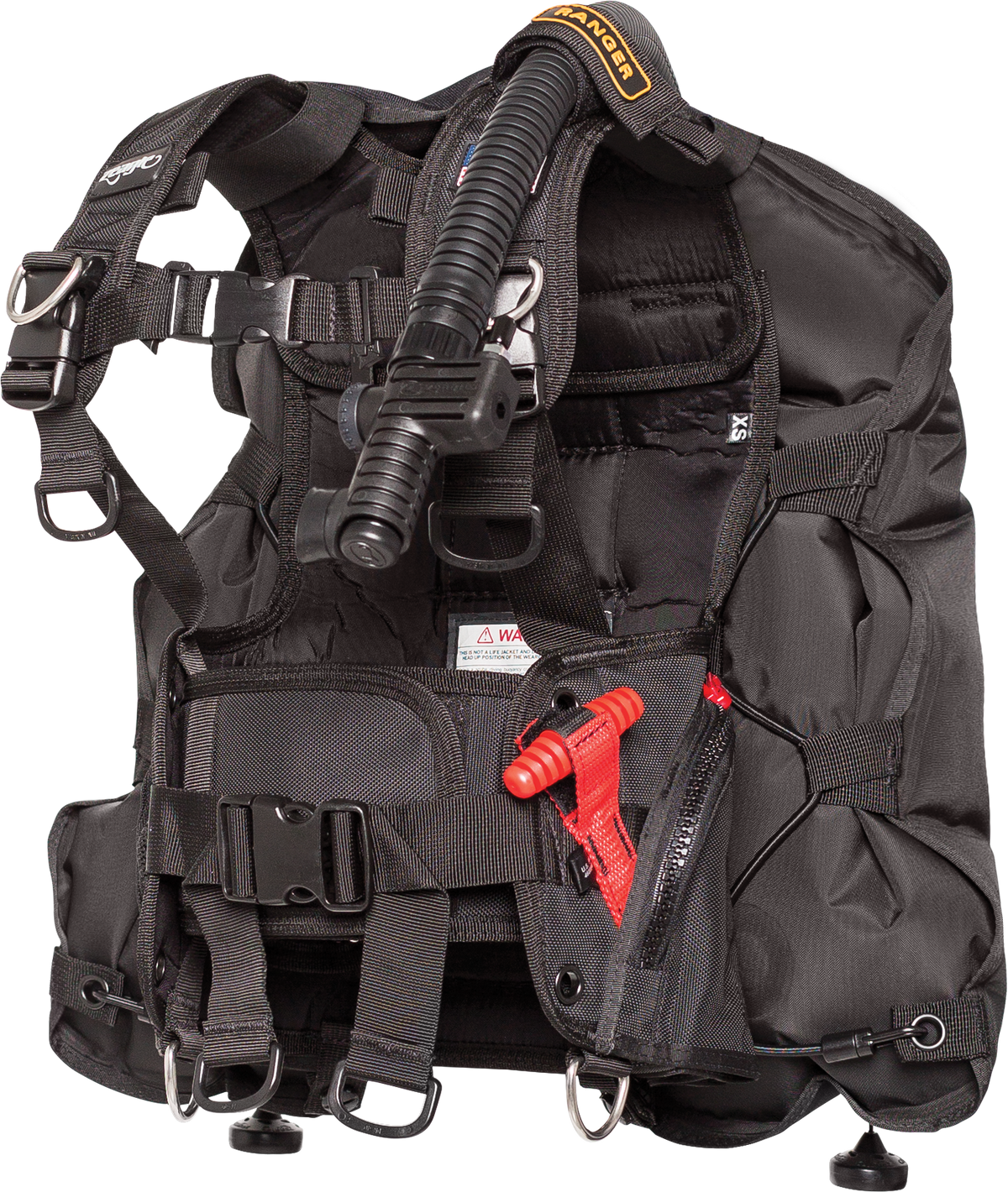 Zeagle Ranger Rugged Rear Bladder BCD BC w/ Rip Cord System - BCD6 S