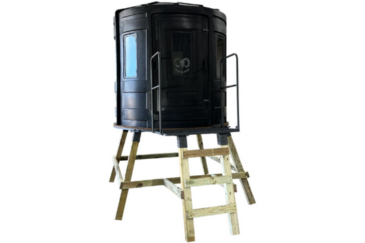 Advantage Hunting RAM 650 Elevated Hunting Blind with Clear Windows for Bow and Gun - 7025