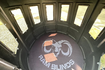 Advantage Hunting RAM 650 Elevated Hunting Blind with Tinted Windows for Bow and Gun - 7026