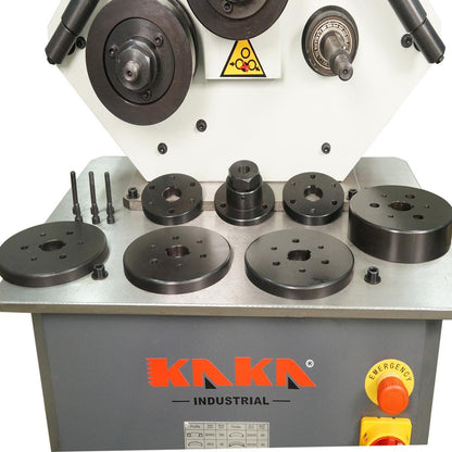 Kaka Industrial RBM-30HV Electric round bending machine, section rolling machine 220V Single phase