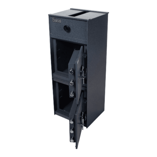 Gardall Rotary Chamber Heavy Duty Double Door Depository Safe - RC1237CC