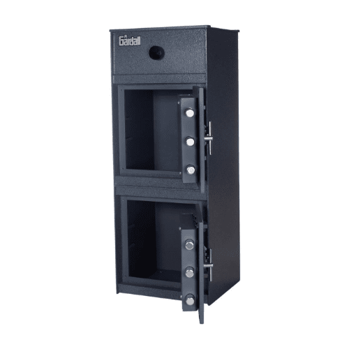 Gardall Rotary Chamber Heavy Duty Double Door Depository Safe - RC1237CC