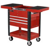 Homak  35" Pro Series 4 Drawer Slide Top Service Cart - BK06043500