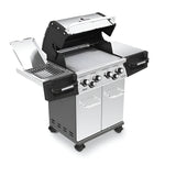 Broil King Regal S490 Pro freestanding Gas Grill witth Rotisserie & Infrared Side Burner - 956944