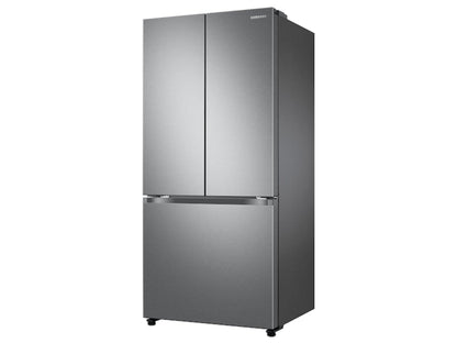 SAMSUNG 32" 17.5 cu. ft. Counter Depth 3-Door French Door Smart Refrigerator in Stainless Steel with Ice Maker - RF18A5101SRAA