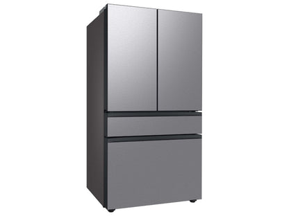 SAMSUNG Bespoke 36" 29 cu. ft. Standard Depth 4-Door French Door Smart Refrigerator with Beverage Center in Stainless Steel - RF29BB8600QLAA