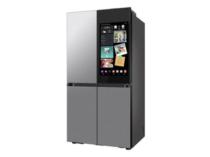 SAMSUNG Bespoke 36" 29 cu. ft. Standard Depth 4-Door Flex Refrigerator with AI Family Hub+ & AI Vision Inside in Stainless Steel - RF29DB9900QDAA