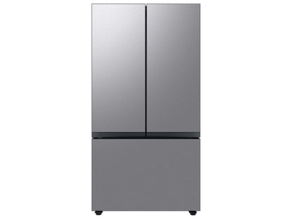 SAMSUNG Bespoke 36" 30 cu. ft. Standard Depth 3-Door French Door Smart Refrigerator in Stainless Steel with AutoFill Water Pitcher & Ice Maker - RF30BB6200QLAA