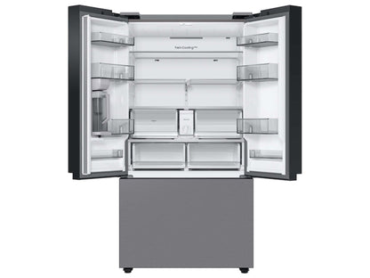 SAMSUNG Bespoke 36" 30 cu. ft. Standard Depth 3-Door French Door Smart Refrigerator in Stainless Steel with AutoFill Water Pitcher & Ice Maker - RF30BB6200QLAA