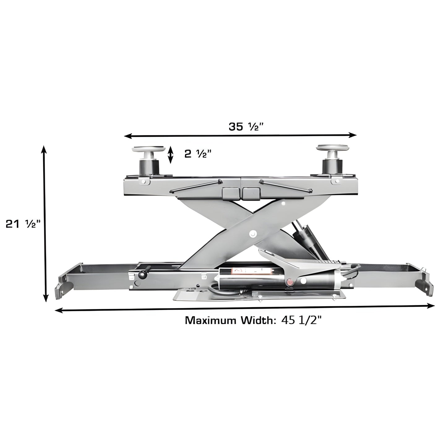 Atlas Platinum RJ7000 ALI 7,000 lb. Capacity Rolling Jack - ATEAP-RJ7000-FPD