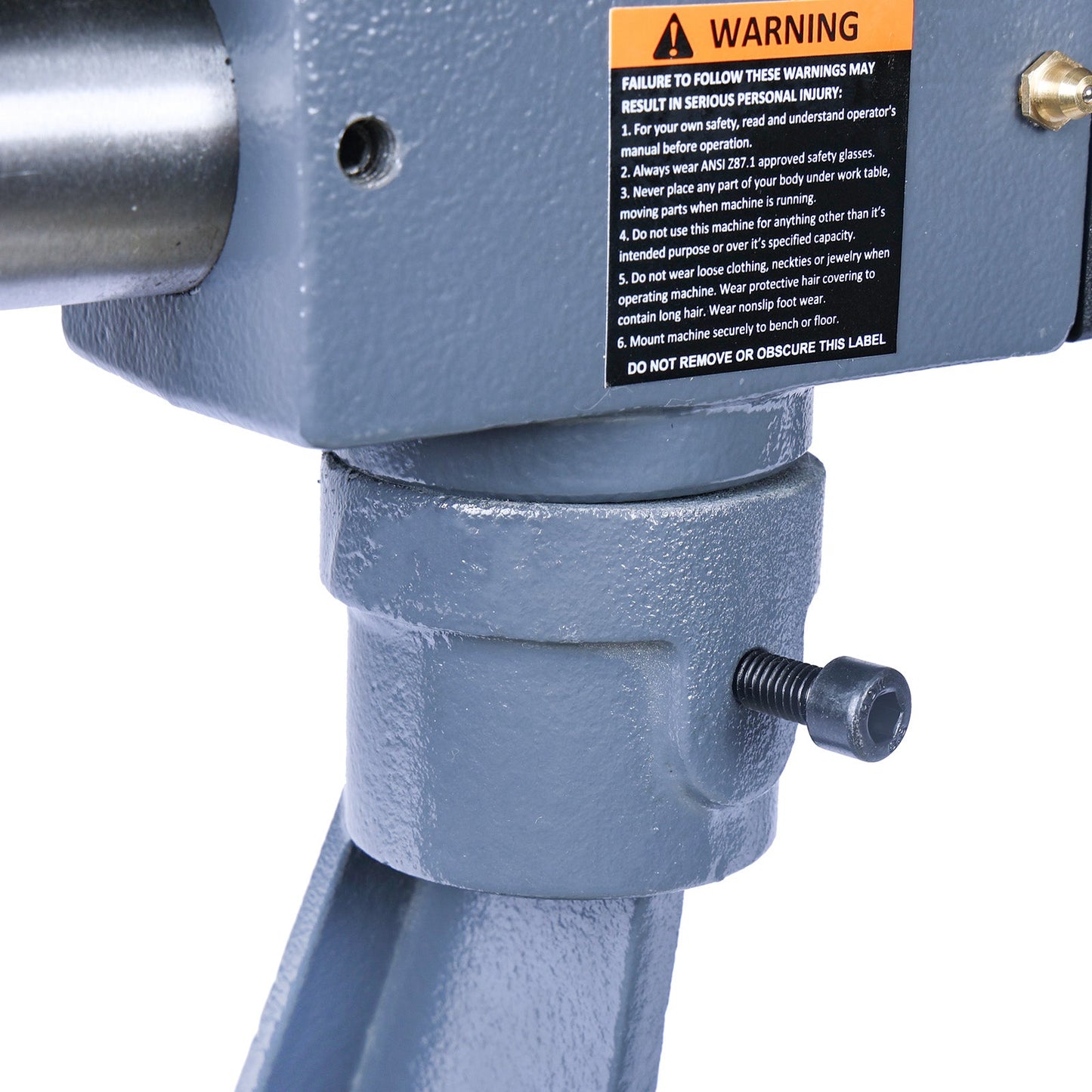 Kaka Industrial RM-08,7-in throat depth,22 gauge mild steel capacity,Sheet Metal Rotary Forming Machine, roller head can swivel and pivot.High Adjustability HAVC Tools Fabrication Bead Rolling Machine - 173205
