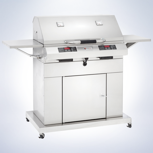 Ruby 32″ Dual Closed-Base Outdoor Electric Grill