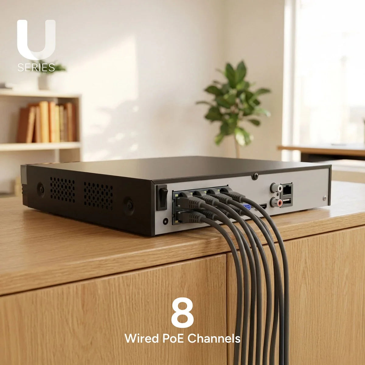 Lorex Connect UA 4K 8-Channel PoE Network Video Recorder - 2TB
